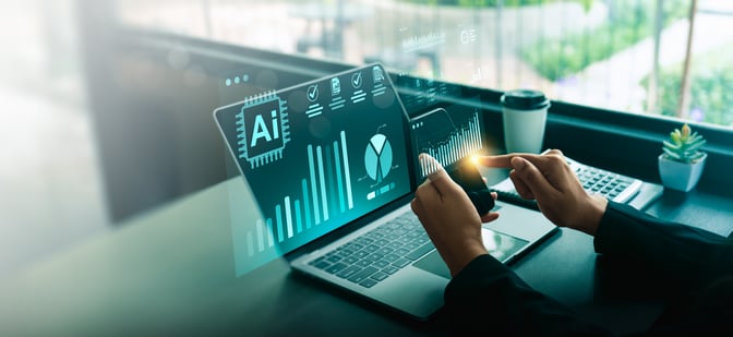 AI-powered financial dashboard with data visualization and real-time analytics.