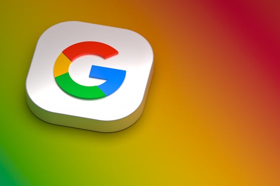 Google 3D Logo