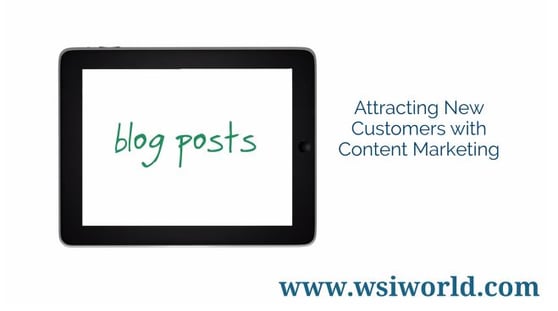 Screenshot of Attracting New Customers With Content Marketing video.